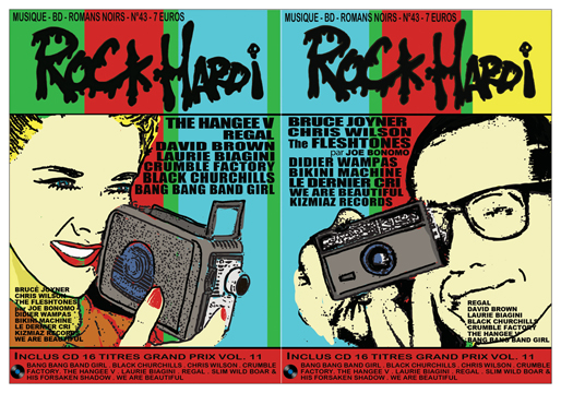Rock Hardi Fanzine No. 43 Design by Sophie Lo